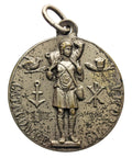Vintage Religion Medallion Roma Catacombs
