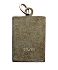 Vintage Silver Religion St Christopher Pendant