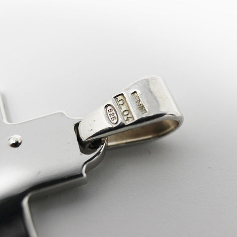 Vintage Solid Silver Cross Pendant Hallmarked 925