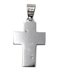 Vintage Solid Silver Cross Pendant Hallmarked 925
