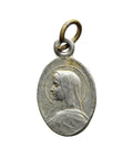 Vintage Virgin Mary Religious Medallion of Our Lady of Graces