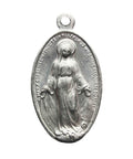 Vintage Virgin Mary Religious Medallion of Our Lady of Graces