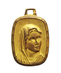 Virgin Mary Religion Pendant Medallion