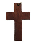 Wooden Vintage Cross Pendant