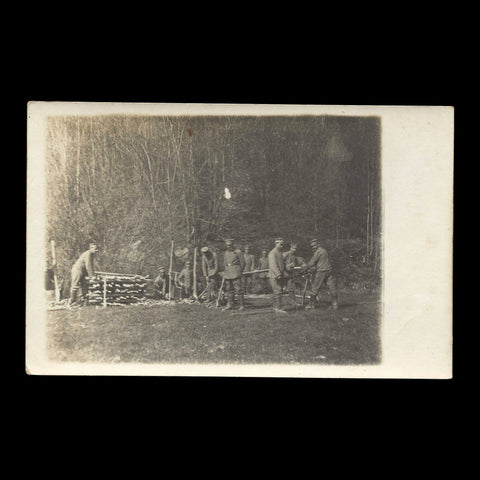 World War I Front Field Military Germany Soldiers Photo WW1 Postcard