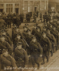 WW1 British 202nd Infantry Brigade Marching on Tonbridge High Street, Near Station Tavern Pub