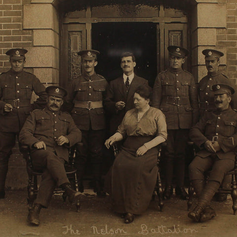 WWI Nelson Battalion Royal Engineers Soldiers Photo British Army Photography Military