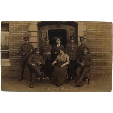 WWI Nelson Battalion Royal Engineers Soldiers Photo British Army Photography Military